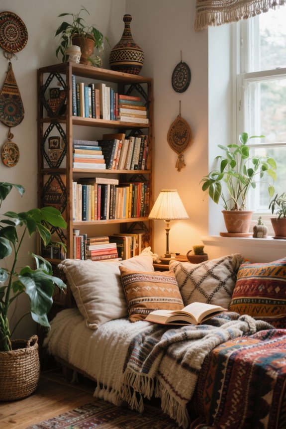 bohemian reading corner essentials