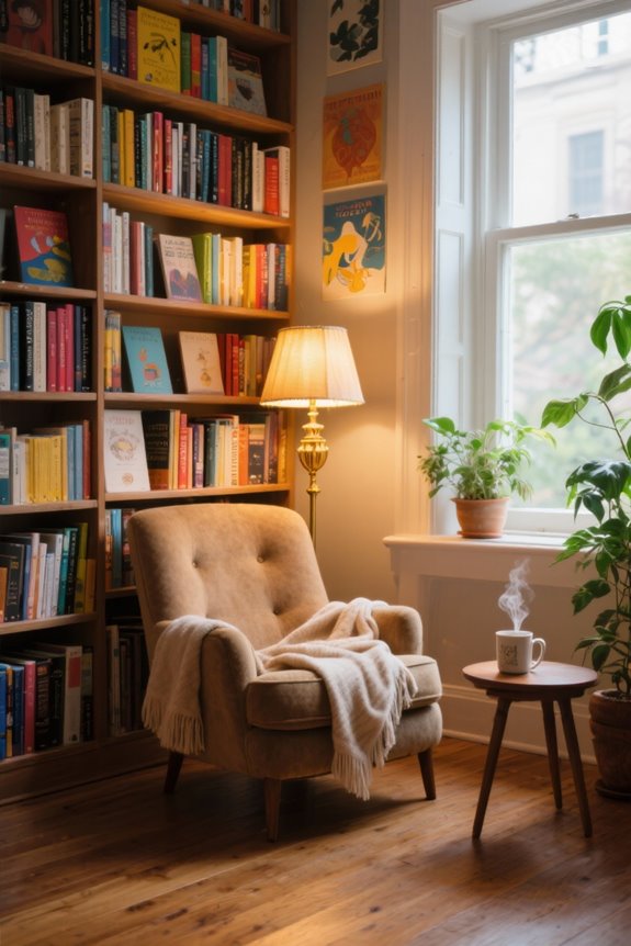 book cover art displays