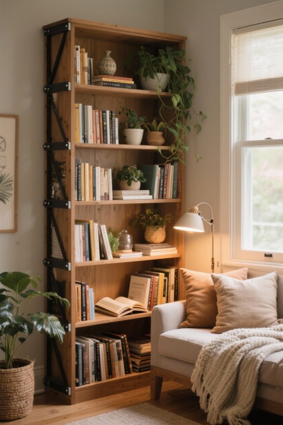 choosing safe tall bookcase