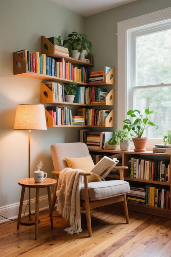 stylish bookend shelf organizers