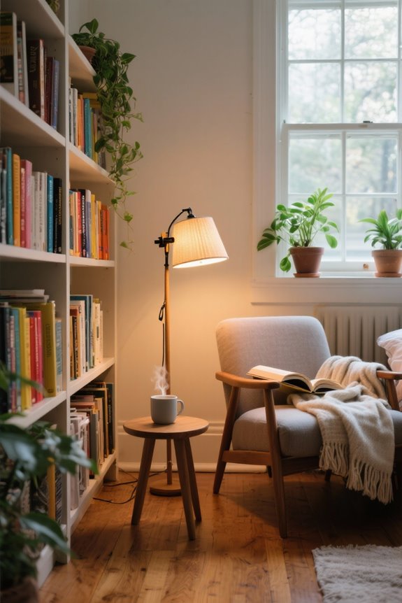 stylish headboard clip on lamps